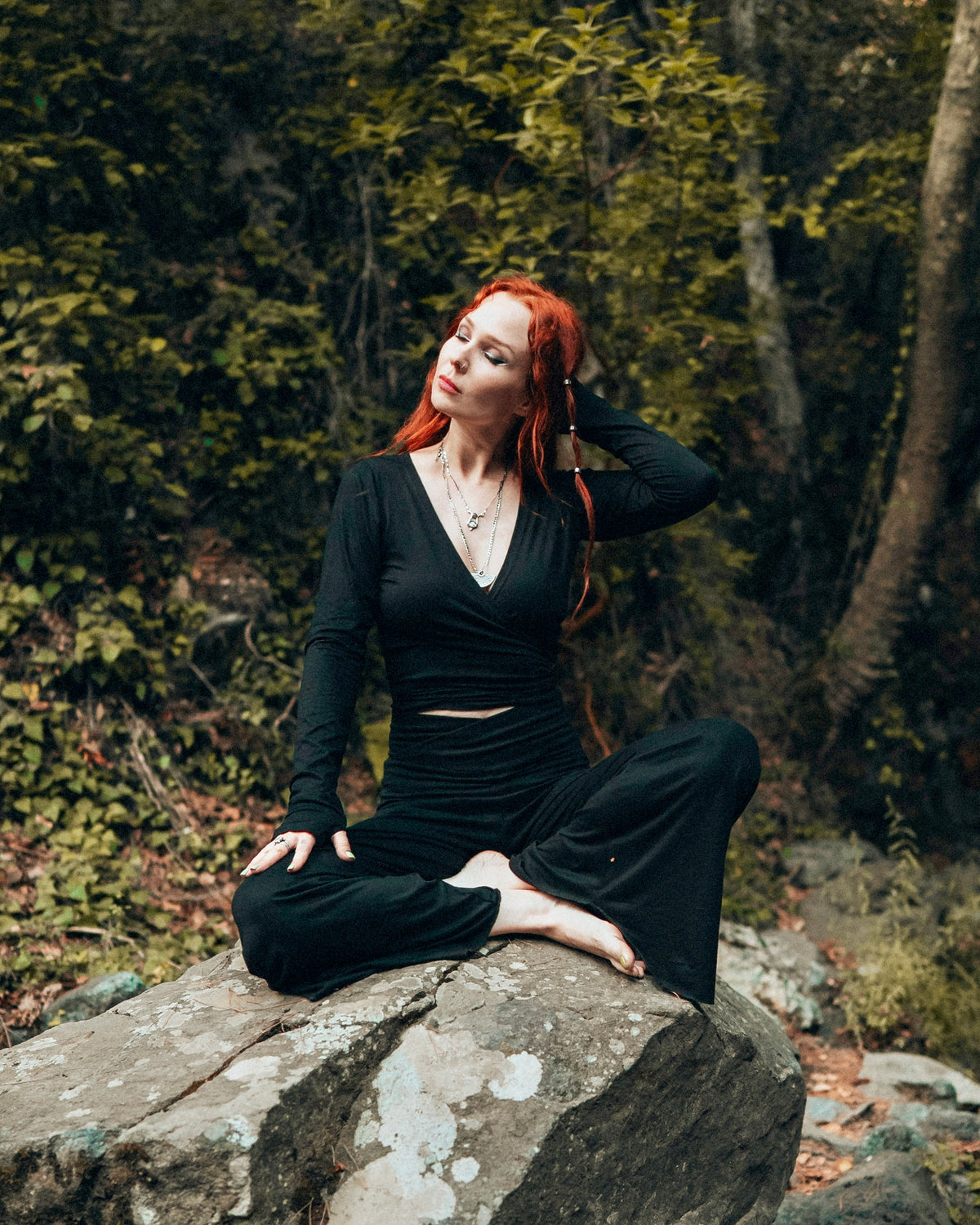 Aurora Wrap Top