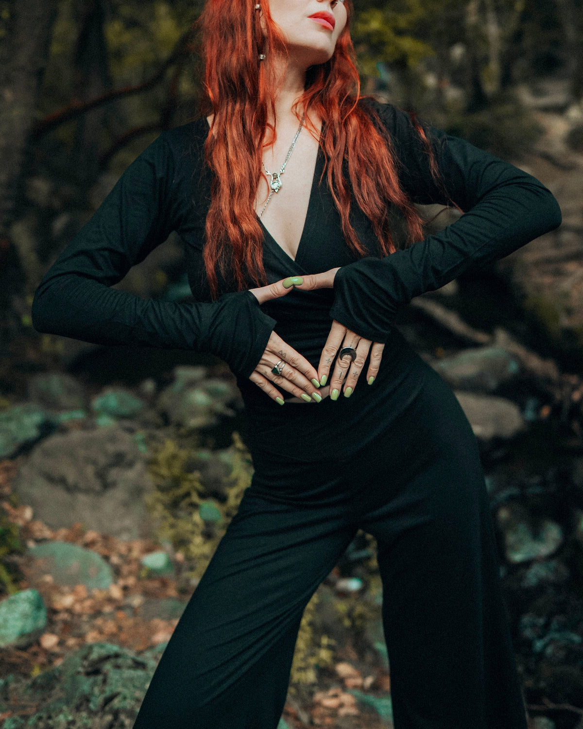Aurora Wrap Top