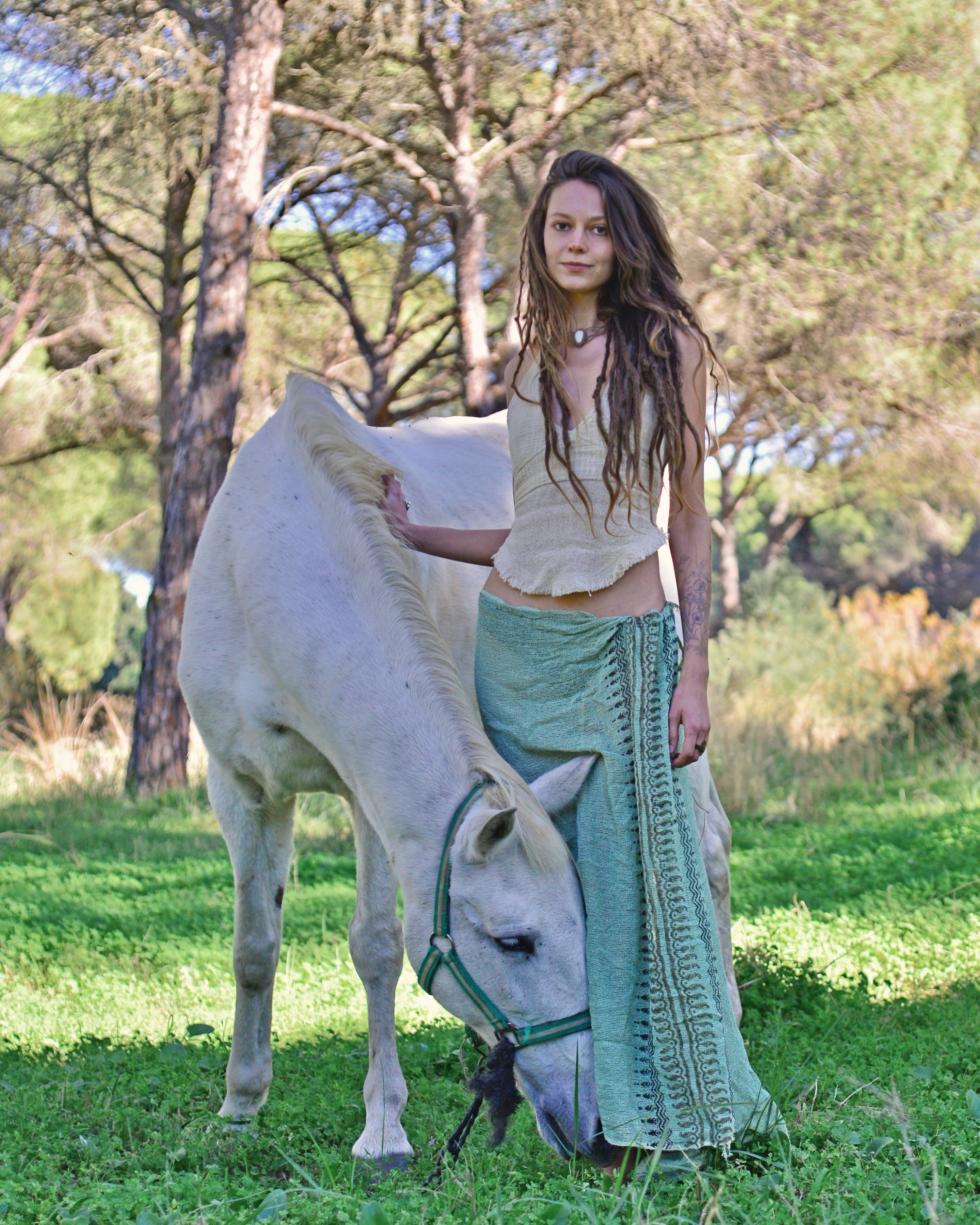 Nitya Net Shawl