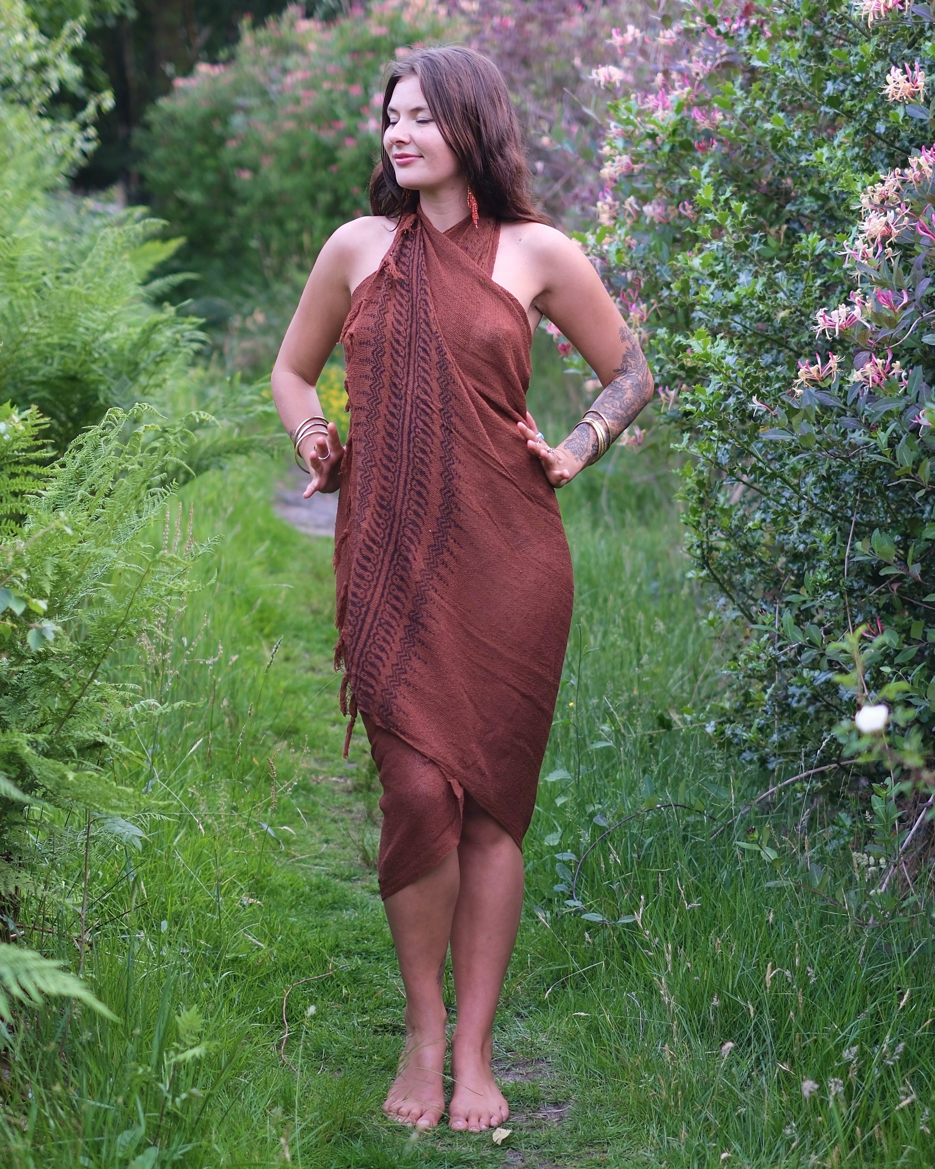 Nitya Net Shawl