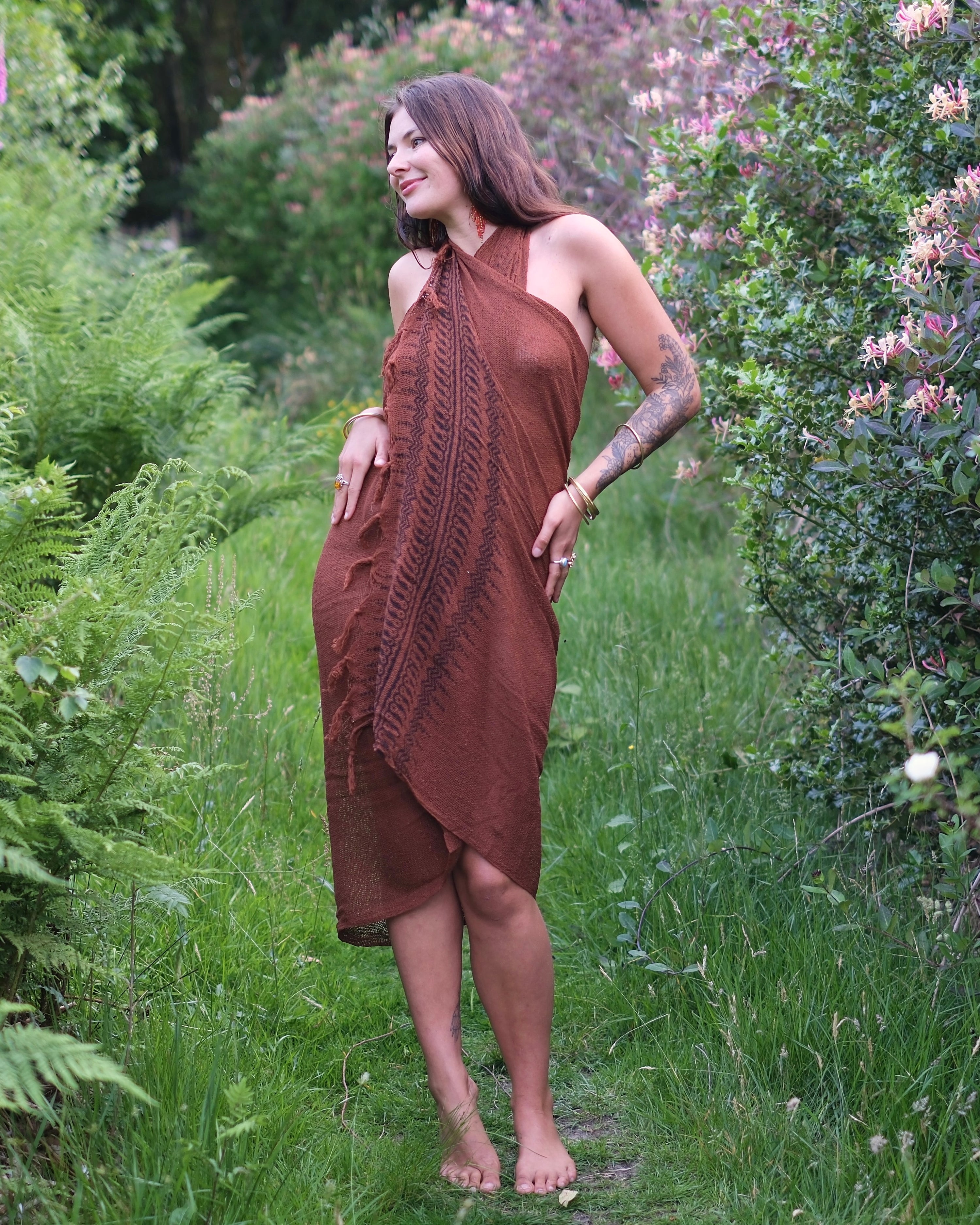 Nitya Net Shawl