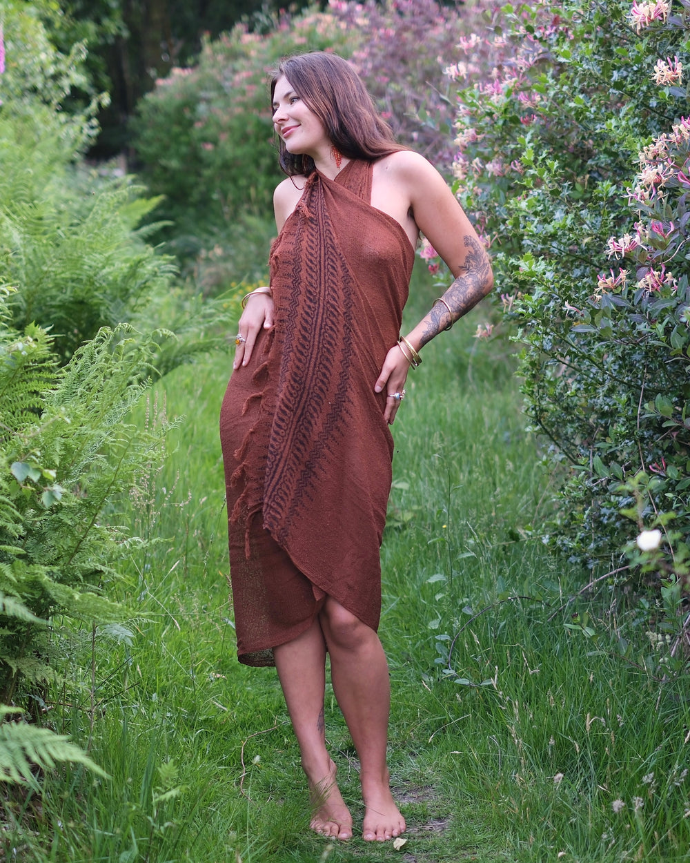 Nitya Net Shawl