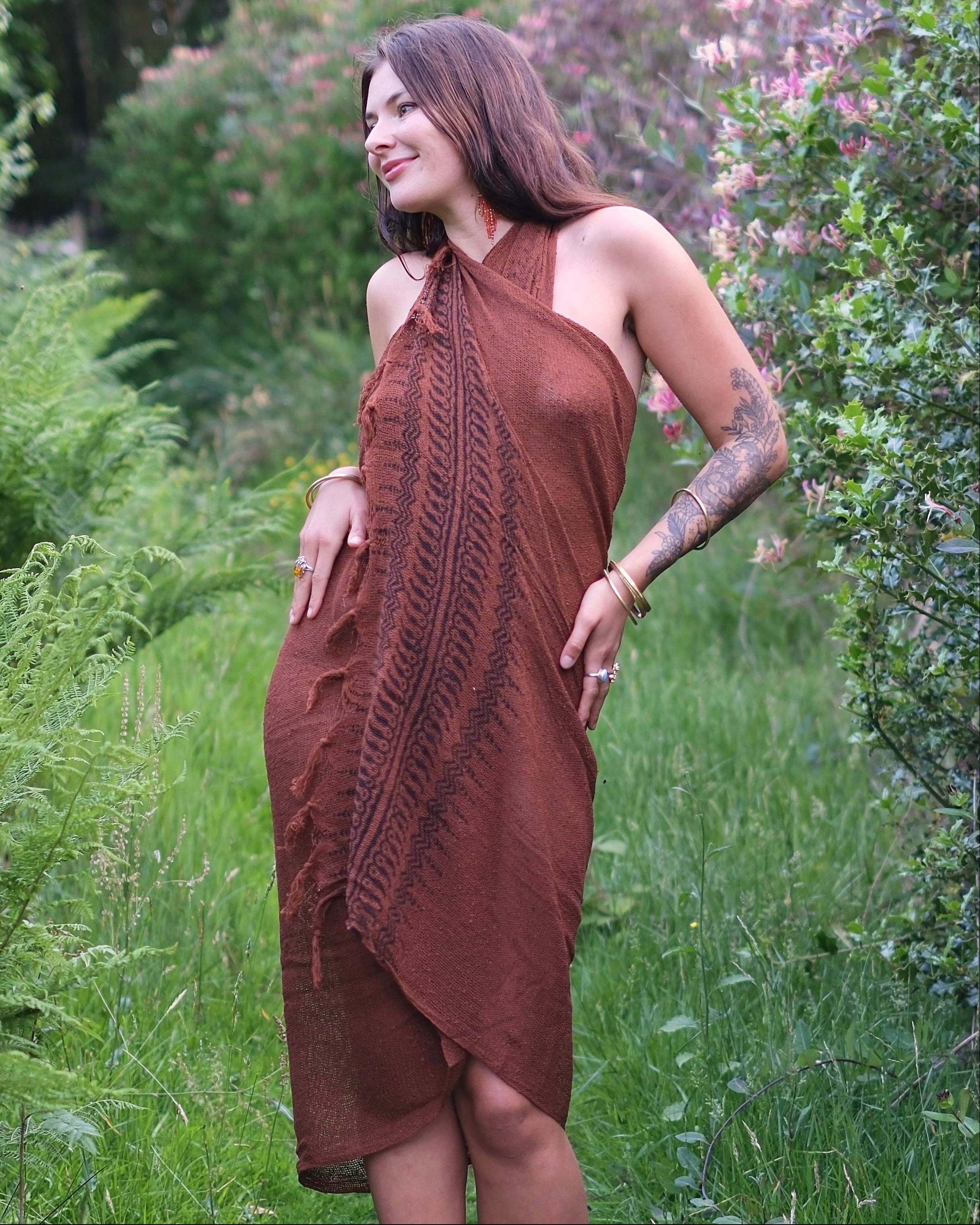 Nitya Net Shawl