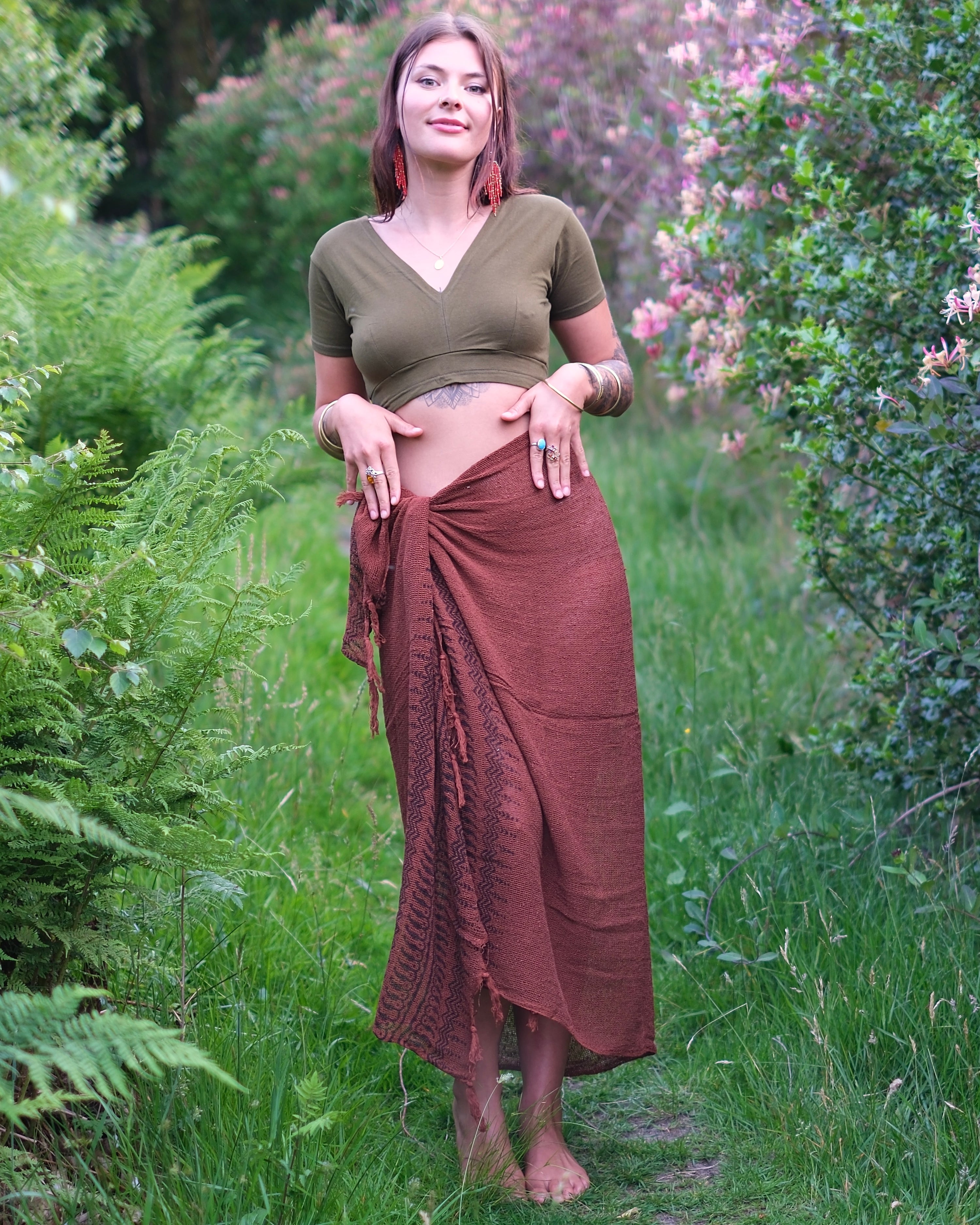 Nitya Net Shawl