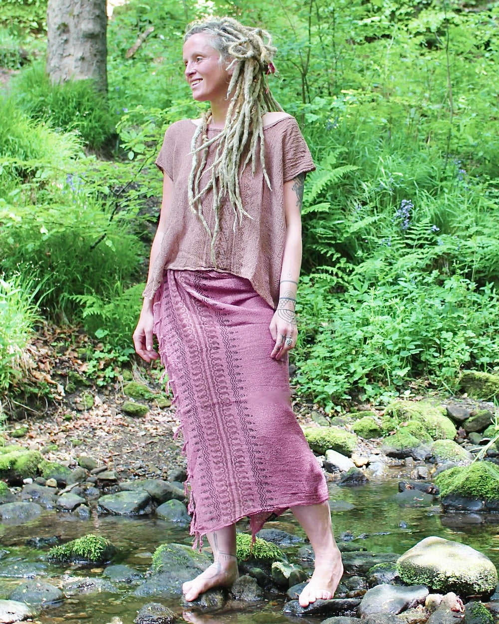 Nitya Net Shawl