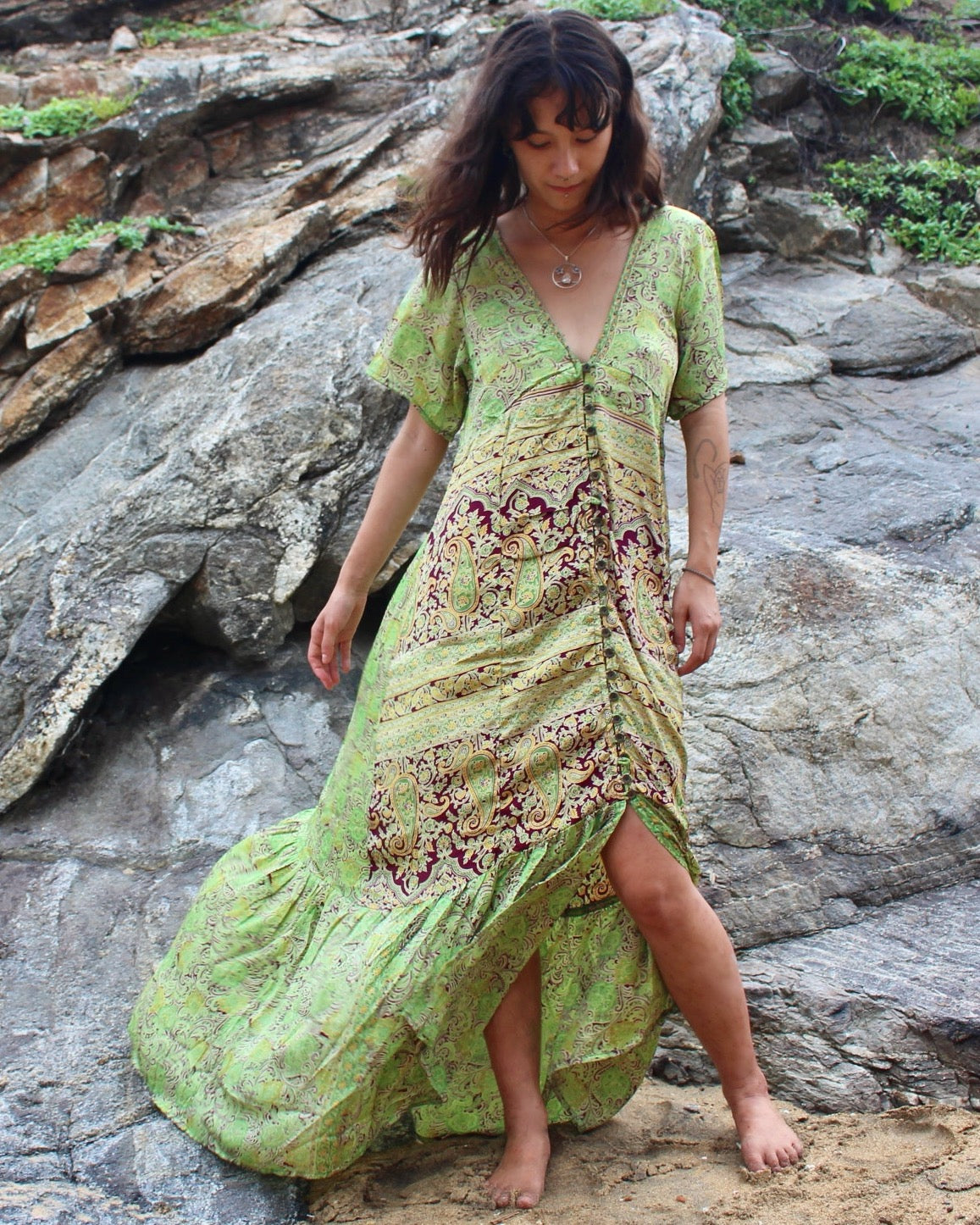 Kaia Kimono Dress
