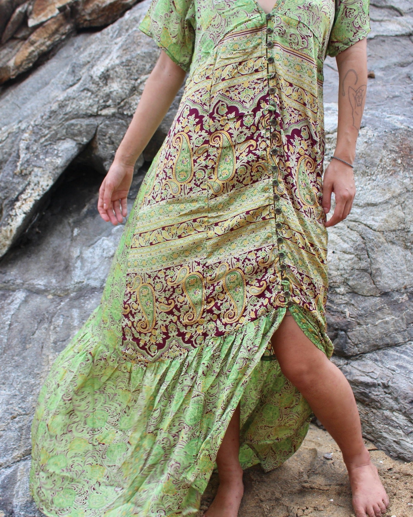 Kaia Kimono Dress