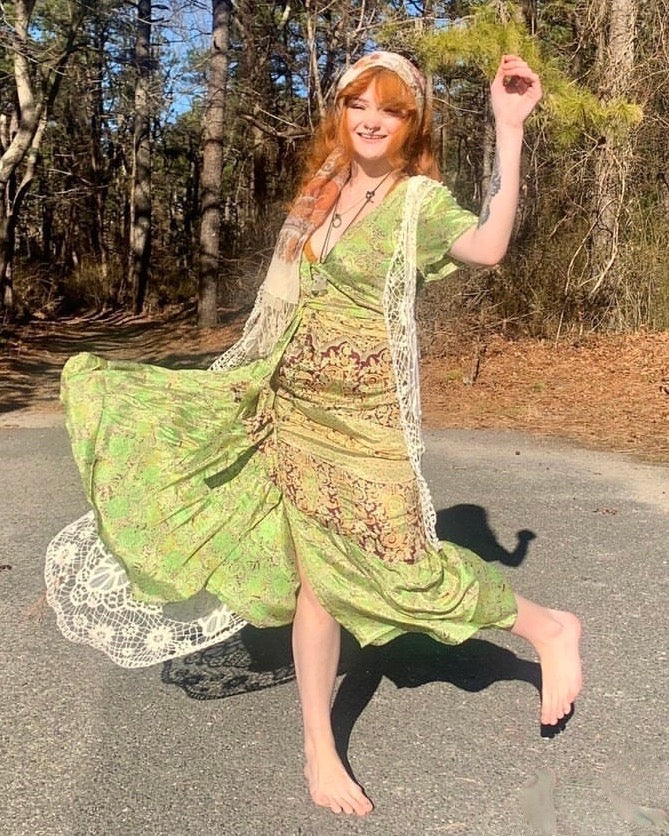 Kaia Kimono Dress