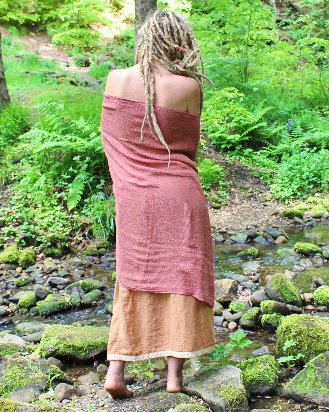 Nitya Net Shawl