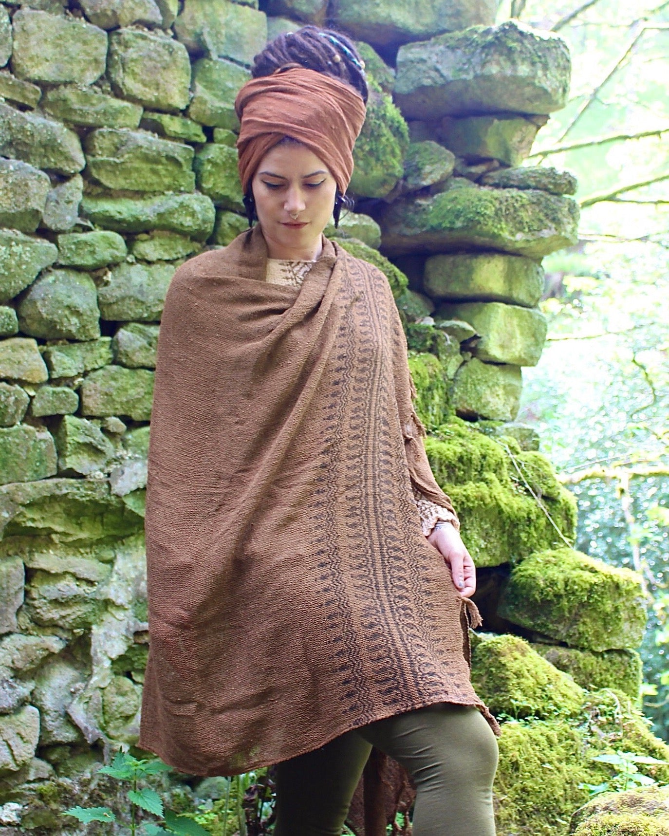 Nitya Net Shawl