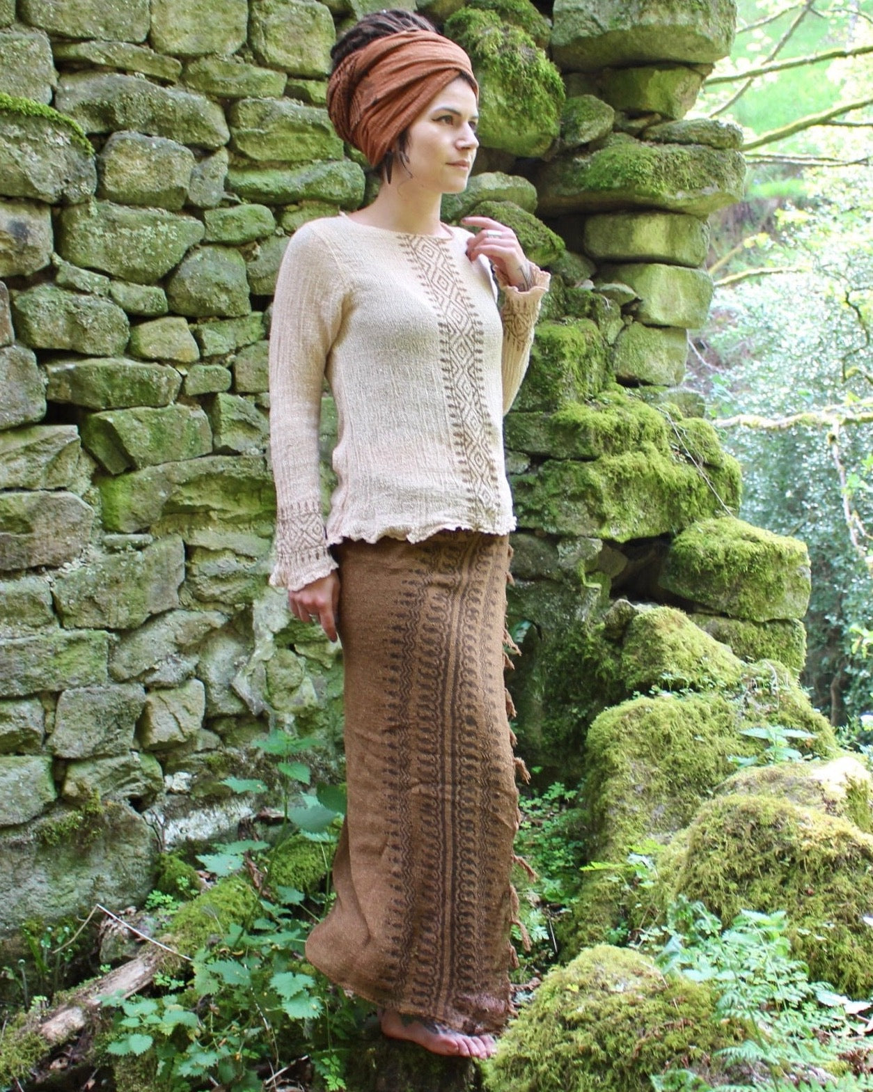 Nitya Net Shawl